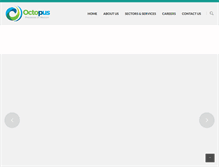 Tablet Screenshot of octopusgeosolutions.com